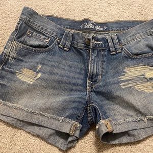 Old navy distressed shorts